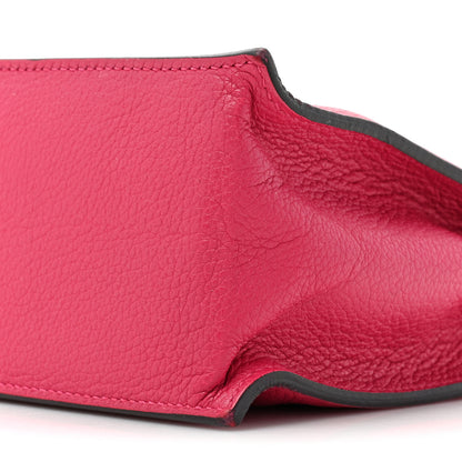 Hermes Evercolor Kelly Danse II Belt Bag Framboise 9 of 19