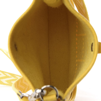 Hermes Taurillon Clemence Amazone Evelyne TPM Jaune De Naples White 4 of 9