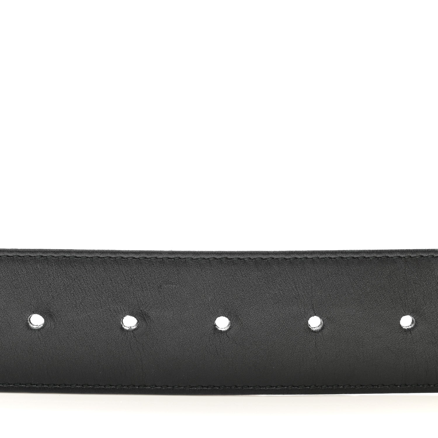 Gucci Calfskin Double G 40mm Belt 80 32 Black 4 of 6