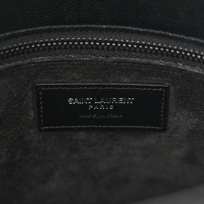 Saint Laurent Grain De Poudre Studded Small Sac De Jour Black 6 of 11