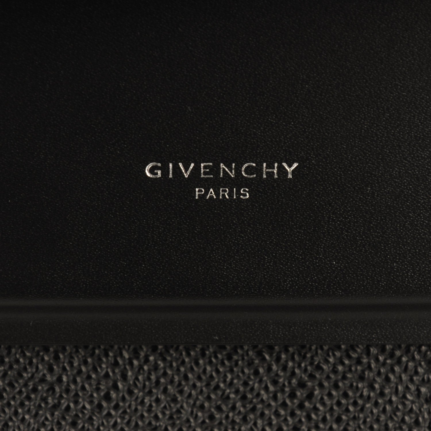 Givenchy Grained Calfskin Small Horizon Satchel Black 6 of 7