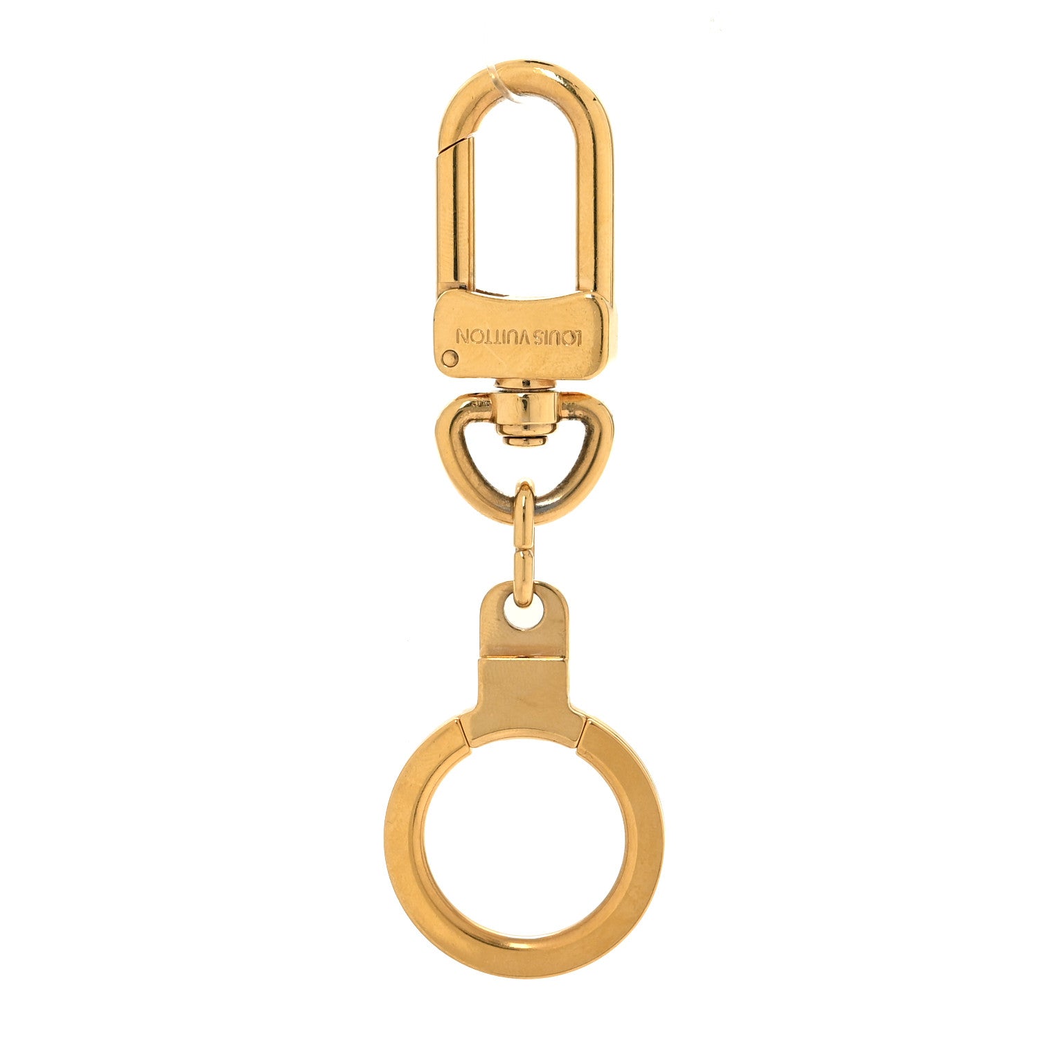 Louis Vuitton Pochette Extender Key Ring Gold 1 of 4