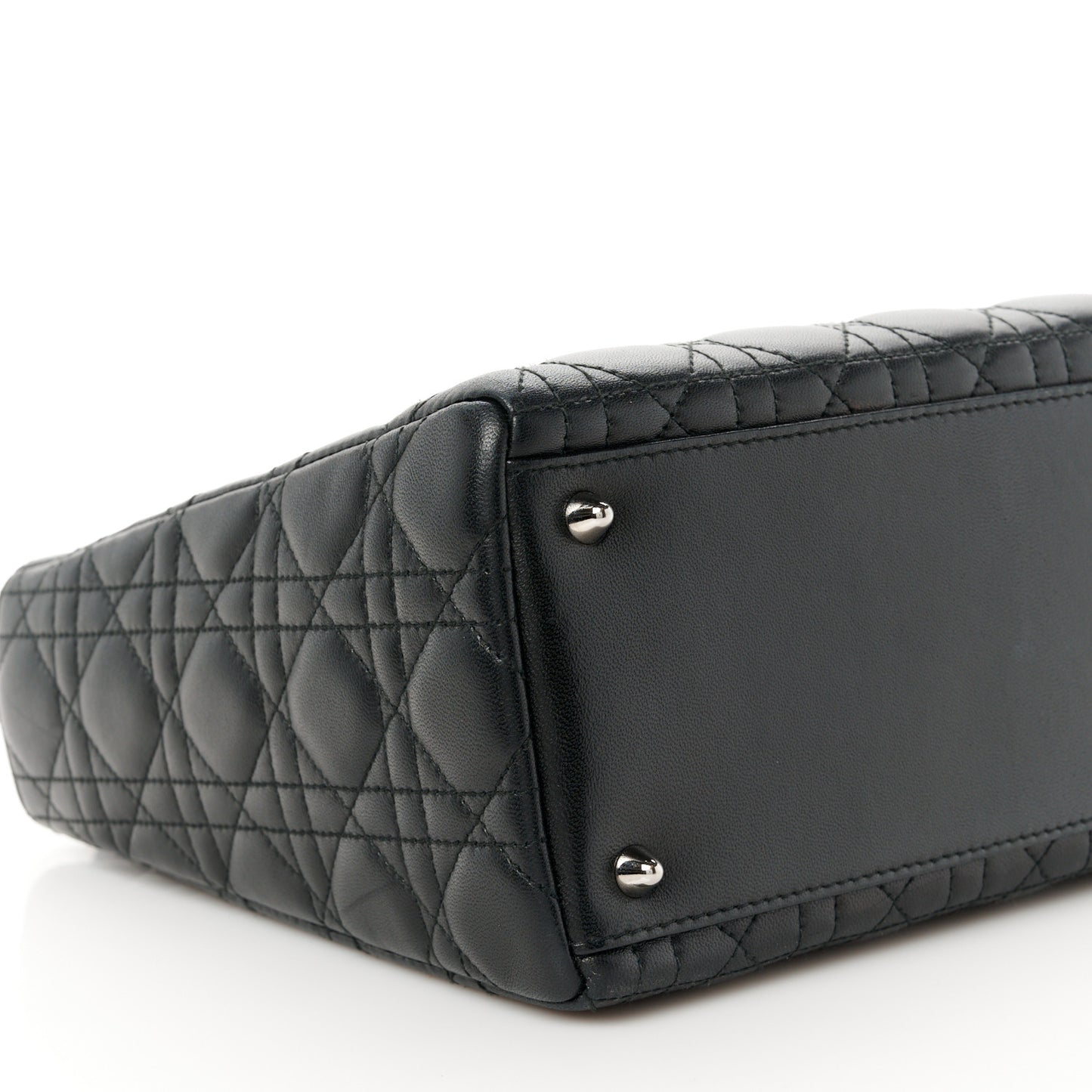 Lambskin Quilted Card Holder Wallet Fuchsia
