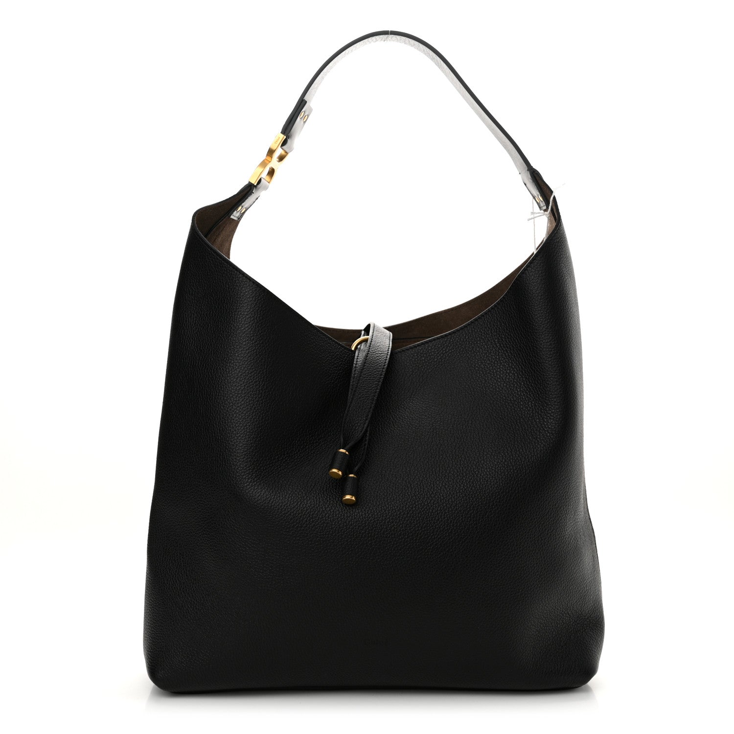 Chloe Grained Calfskin Marcie Hobo Bag Black 1 of 11