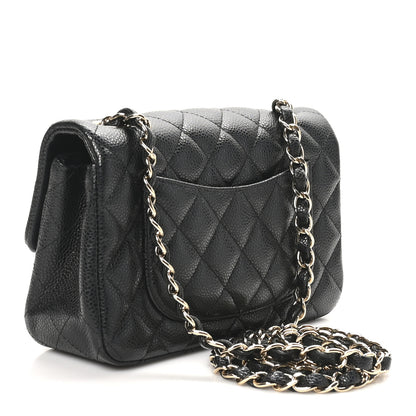 Chanel Caviar Quilted Mini Rectangular Flap Black 3 of 11