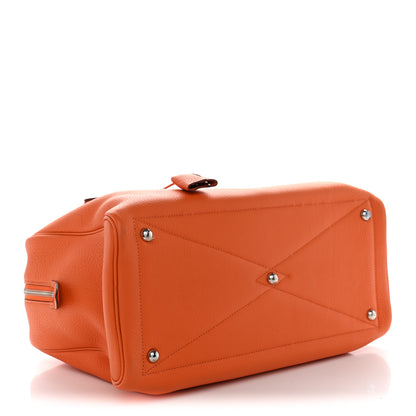 Hermes Taurillon Clemence Victoria 35 Orange 4 of 10