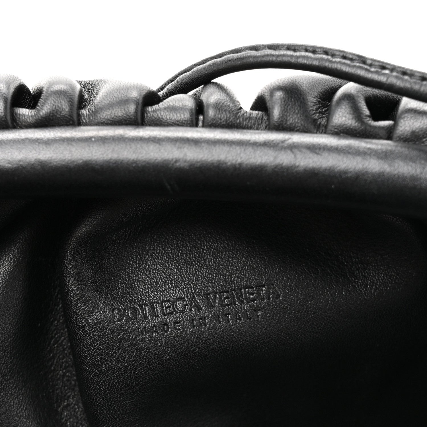 Bottega Veneta Butter Calfskin The Mini Pouch Black 10 of 19