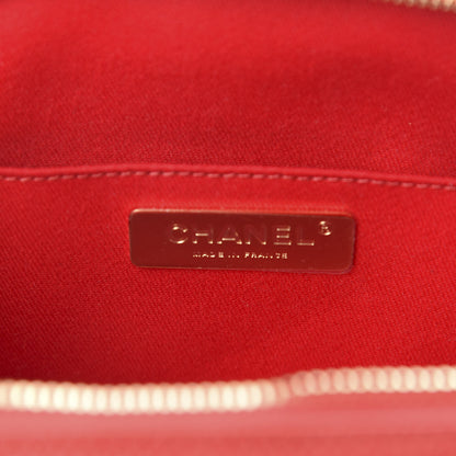 Chanel Grained Calfskin Quilted Waist Bag Red 8 of 10
