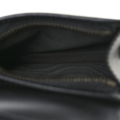 Gucci Calfskin Matelasse GG Marmont Card Case Wallet Black 6 of 8