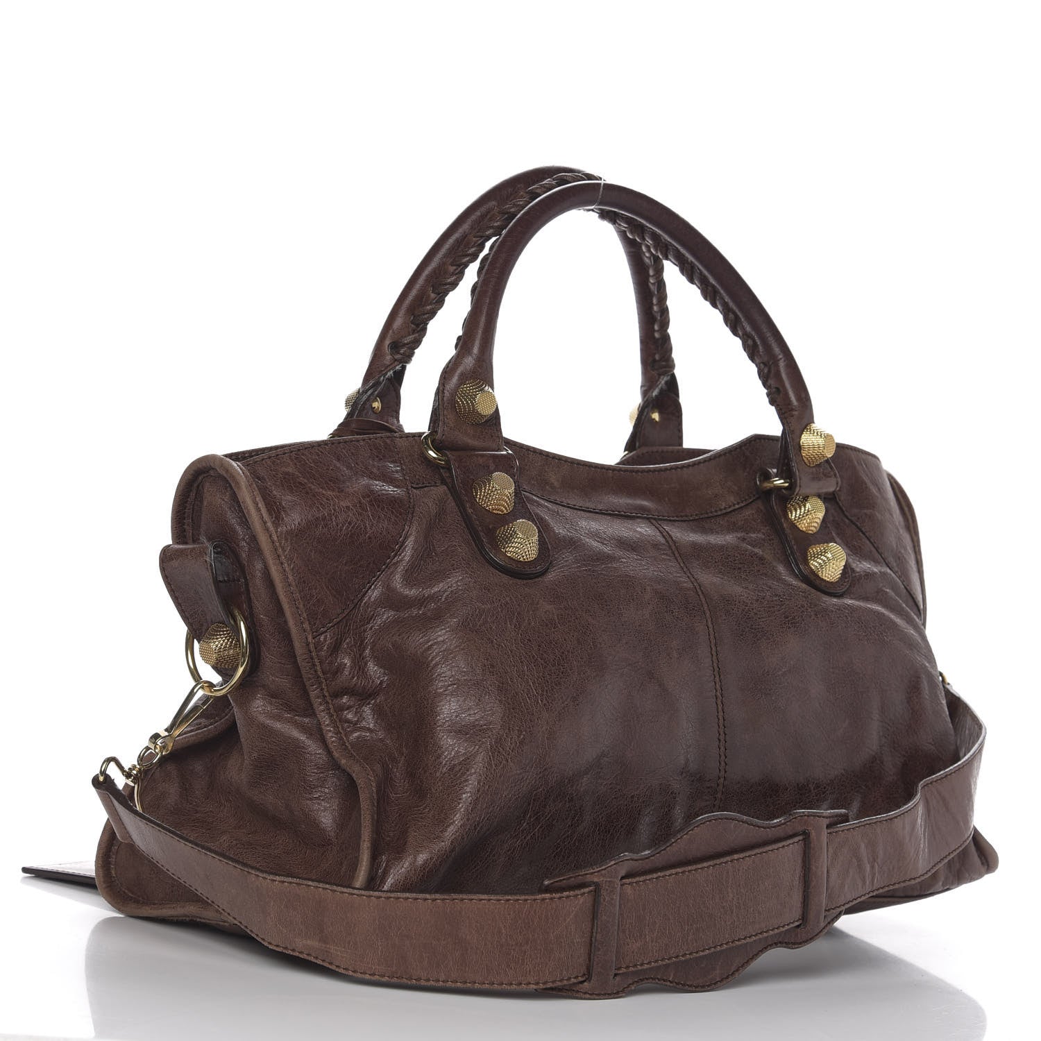 Balenciaga Chevre Giant 21 Gold Hardware Part Time Truffle 2 of 11