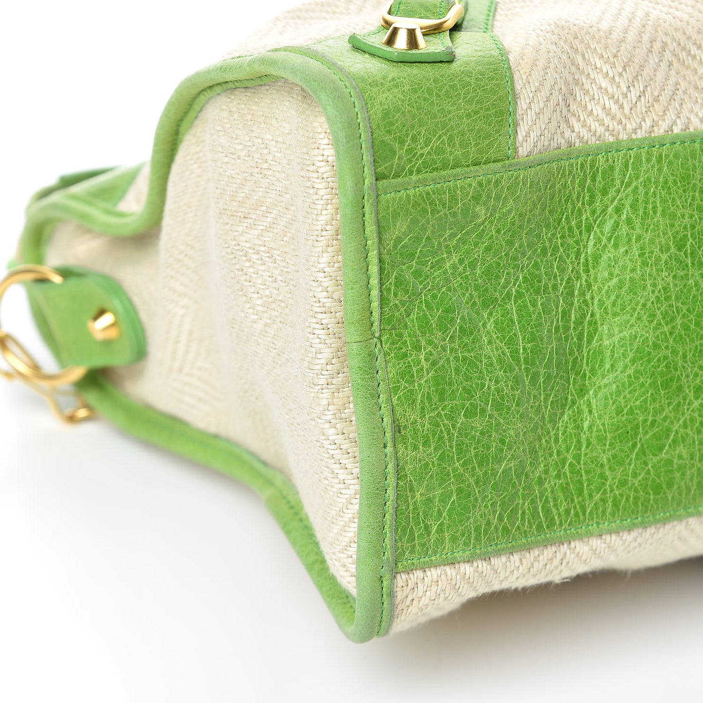 Agneau Linen Classic Hardware City Green