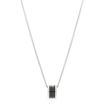 Bulgari Sterling Silver Ceramic Save The Children Pendant Necklace 1 of 6