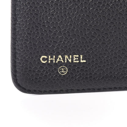 Chanel Caviar CC Medium Ring Agenda Planner Black 6 of 16