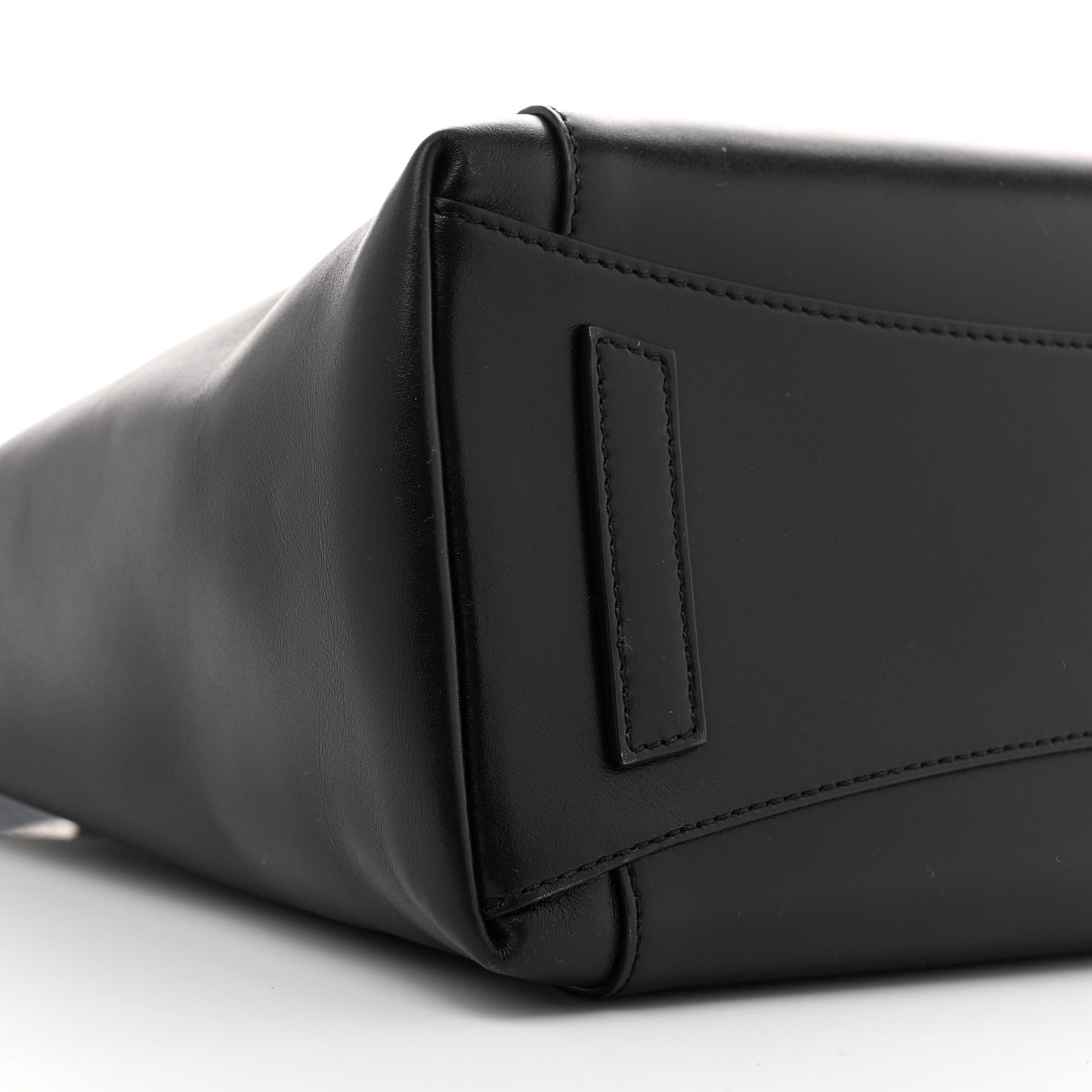 Box Calfskin Small Antigona Sport Top Handle Bag Black