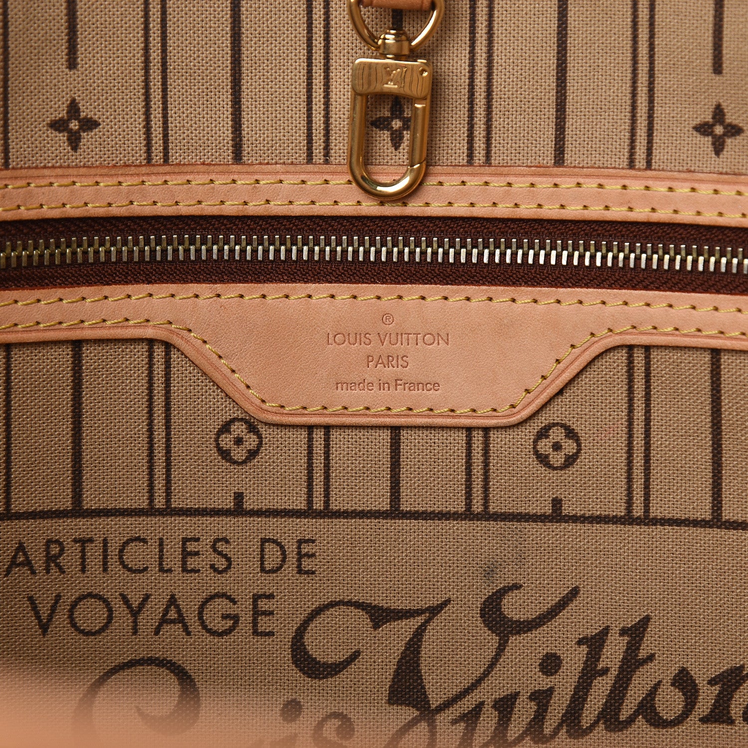 Louis Vuitton Monogram Neverfull MM 5 of 11