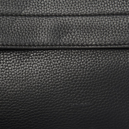 Burberry Grainy Calfskin Embossed Small Messenger Black 9 of 12