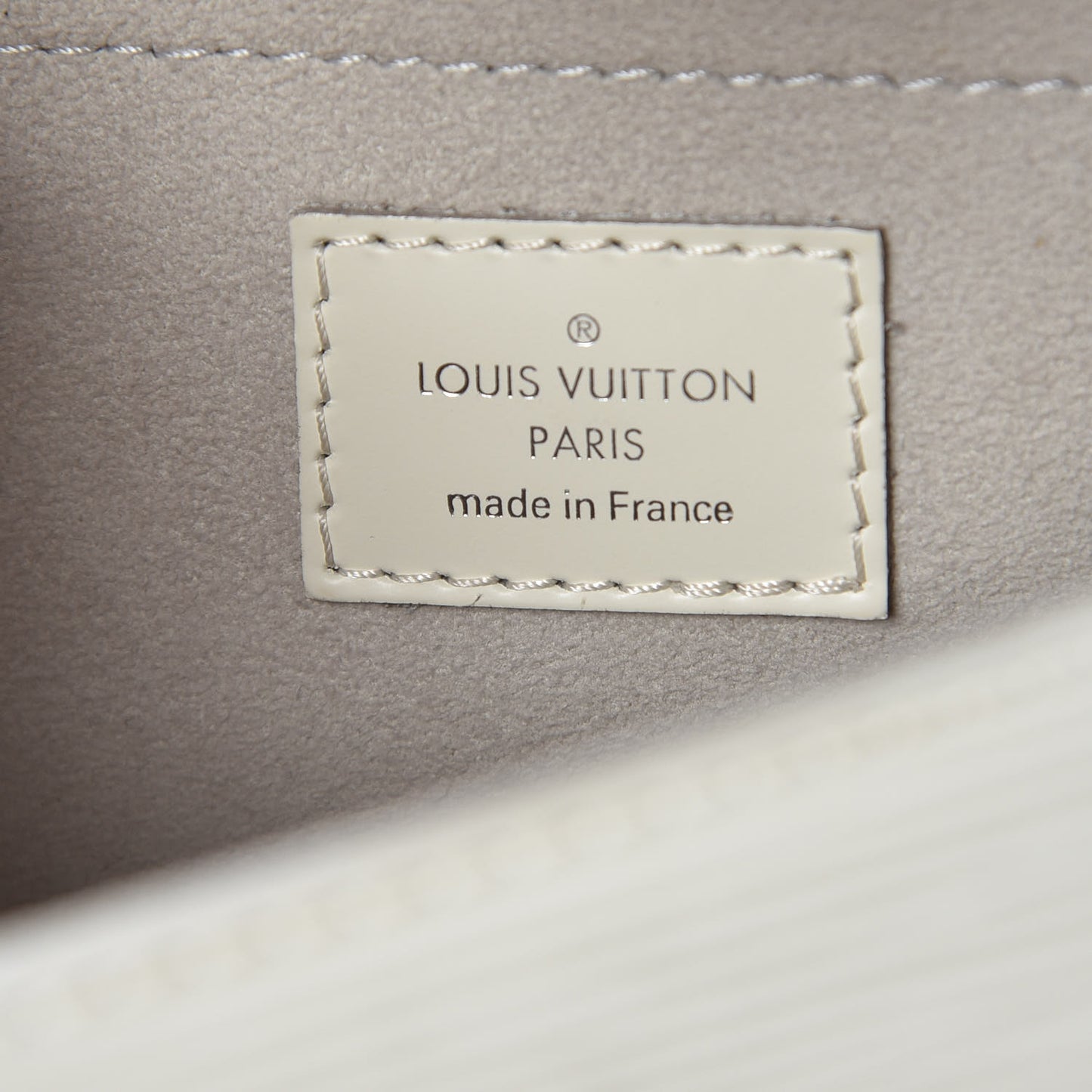 Epi Montaigne Clutch Ivory