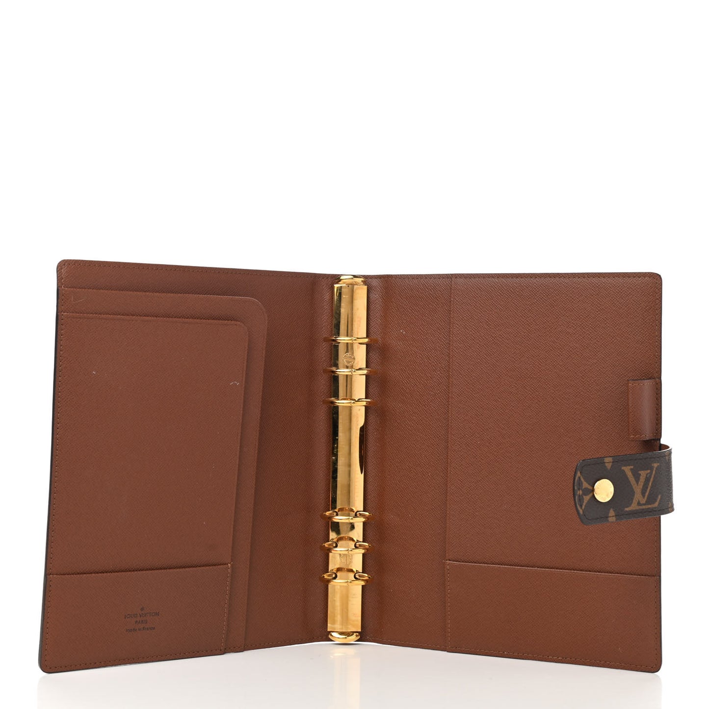 Monogram Large Ring Agenda Cover