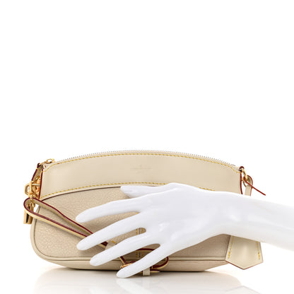 Louis Vuitton Suhali Lockit Clutch White 2 of 10