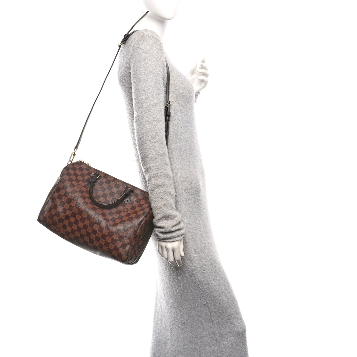 Damier Ebene Speedy Bandouliere 30