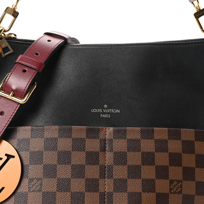 Louis Vuitton Damier Ebene Calfskin Maida Black 7 of 9