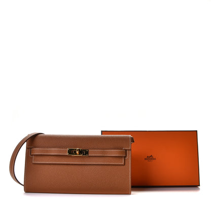 Hermes Epsom Kelly Wallet To Go Gold 8 of 8