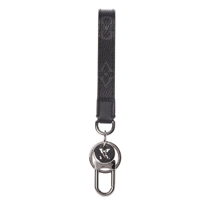 Louis Vuitton Monogram Eclipse Dragonne Bag Charm Key Holder 1 of 4