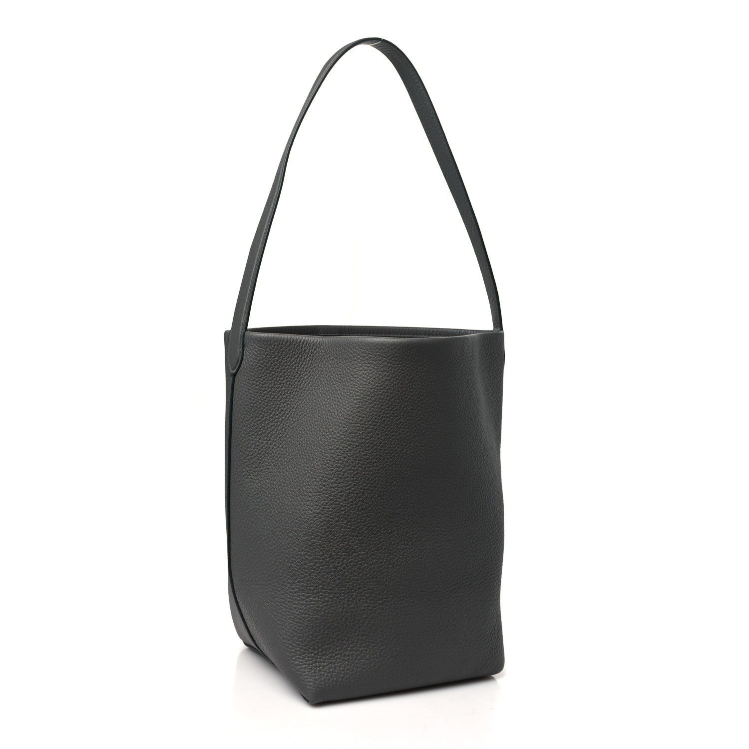 The Row Grained Calfskin Medium N/S Park Tote Elephant 3 of 10