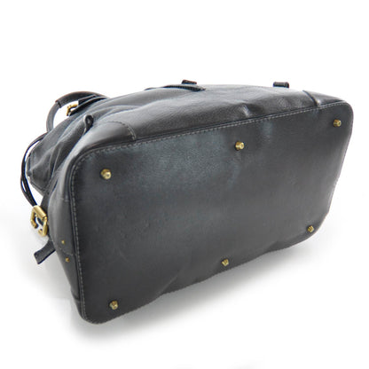 Chloe Leather Paddington Tote Black 4 of 7