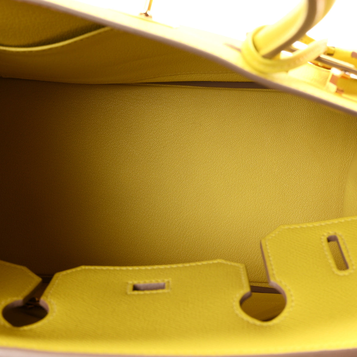 Hermes Epsom Birkin 30 Lime 9 of 21