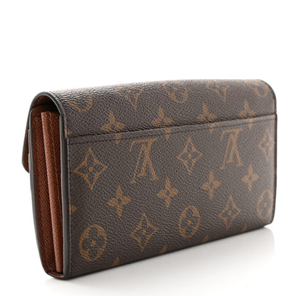 Louis Vuitton Monogram Sarah Wallet NM 3 of 10