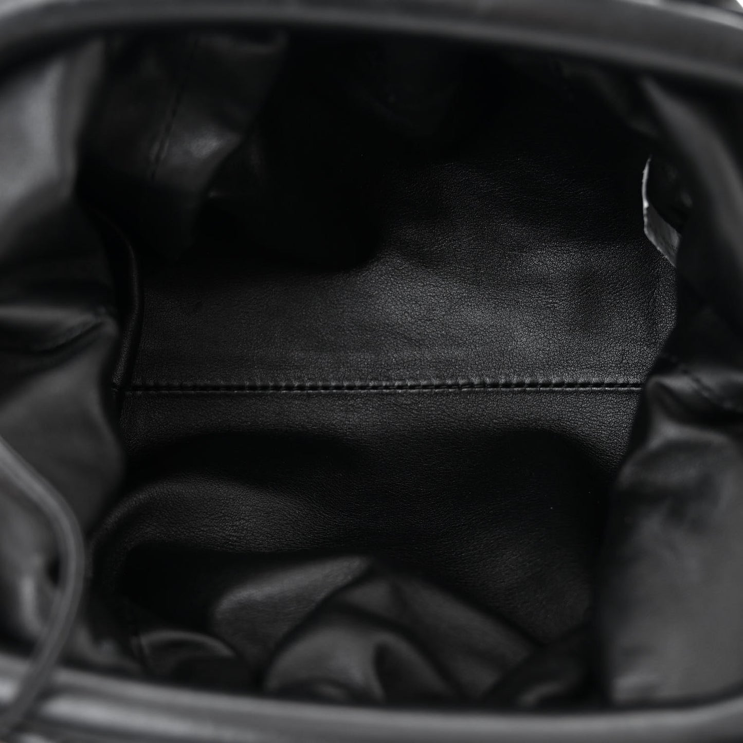 Butter Calfskin The Mini Pouch Black