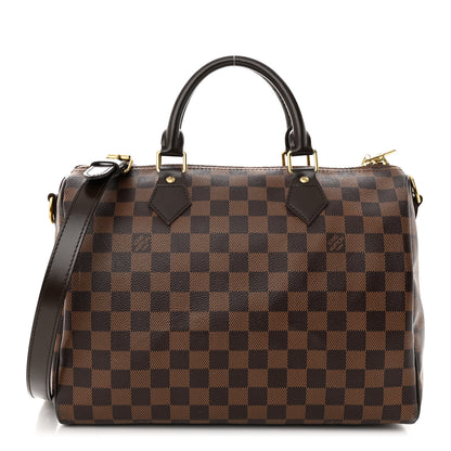 Louis Vuitton Damier Ebene Speedy Bandouliere 30 1 of 15