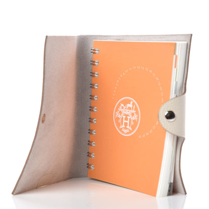 Hermes Togo Ulysse PM Agenda Cover Craie 5 of 8
