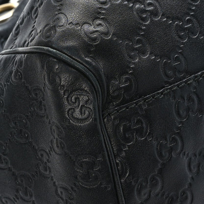 Gucci Guccissima Large Sukey Tote Black 8 of 12