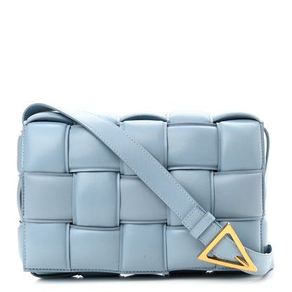 Bottega Veneta Nappa Maxi Intreccio Padded Cassette Crossbody Bag Ice 1 of 16