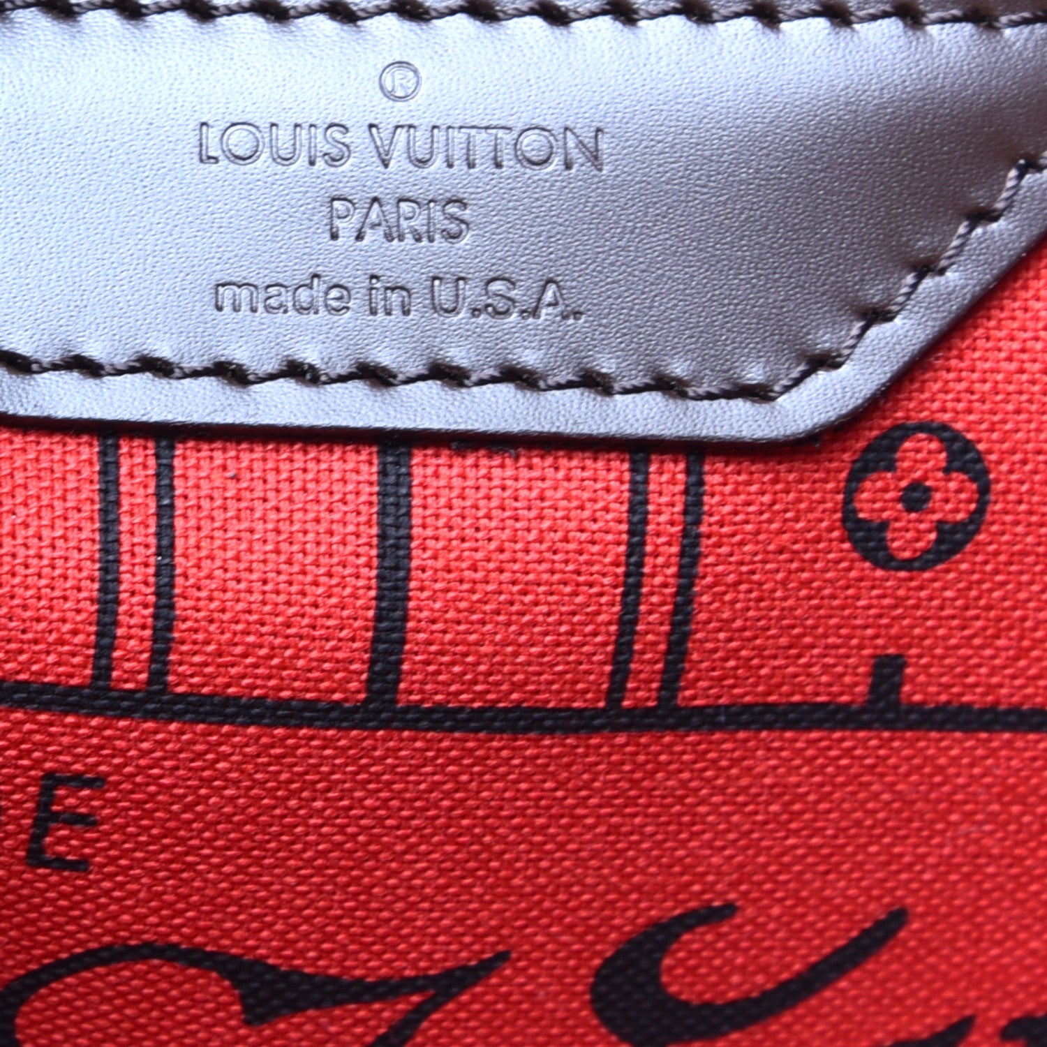 Louis Vuitton Damier Ebene Neverfull GM 6 of 8