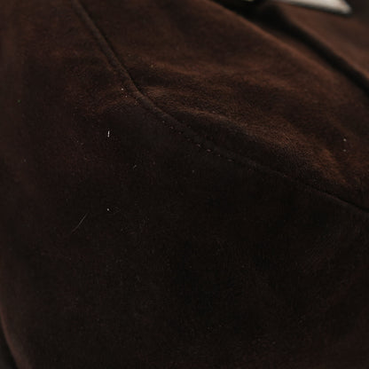 Fendi Suede Calfskin Mama Baguette Brown 10 of 16