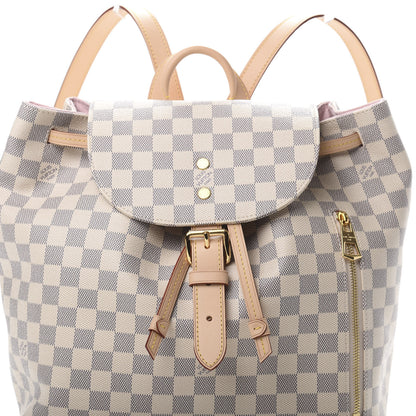 Louis Vuitton Damier Azur Sperone Backpack 6 of 8