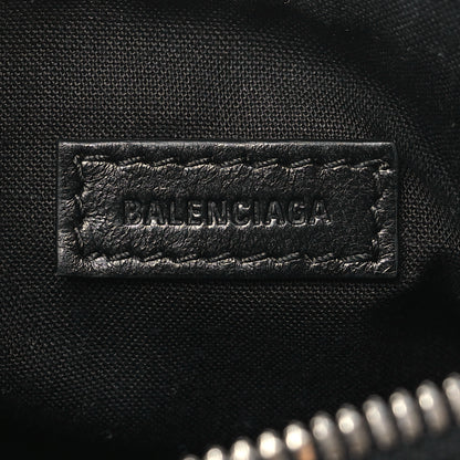 Balenciaga Agneau Arena Crystal Neo Nano Cagole Handbag Black 7 of 12