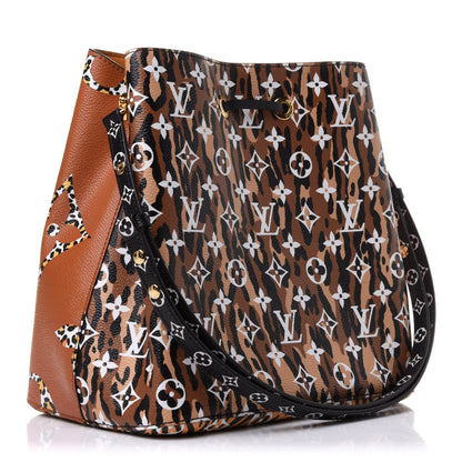 Louis Vuitton Monogram Giant Jungle NéoNoé Caramel 3 of 9