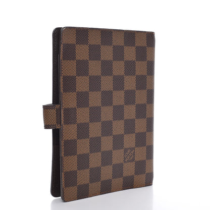 Louis Vuitton Damier Ebene Medium Ring Agenda Cover 3 of 15
