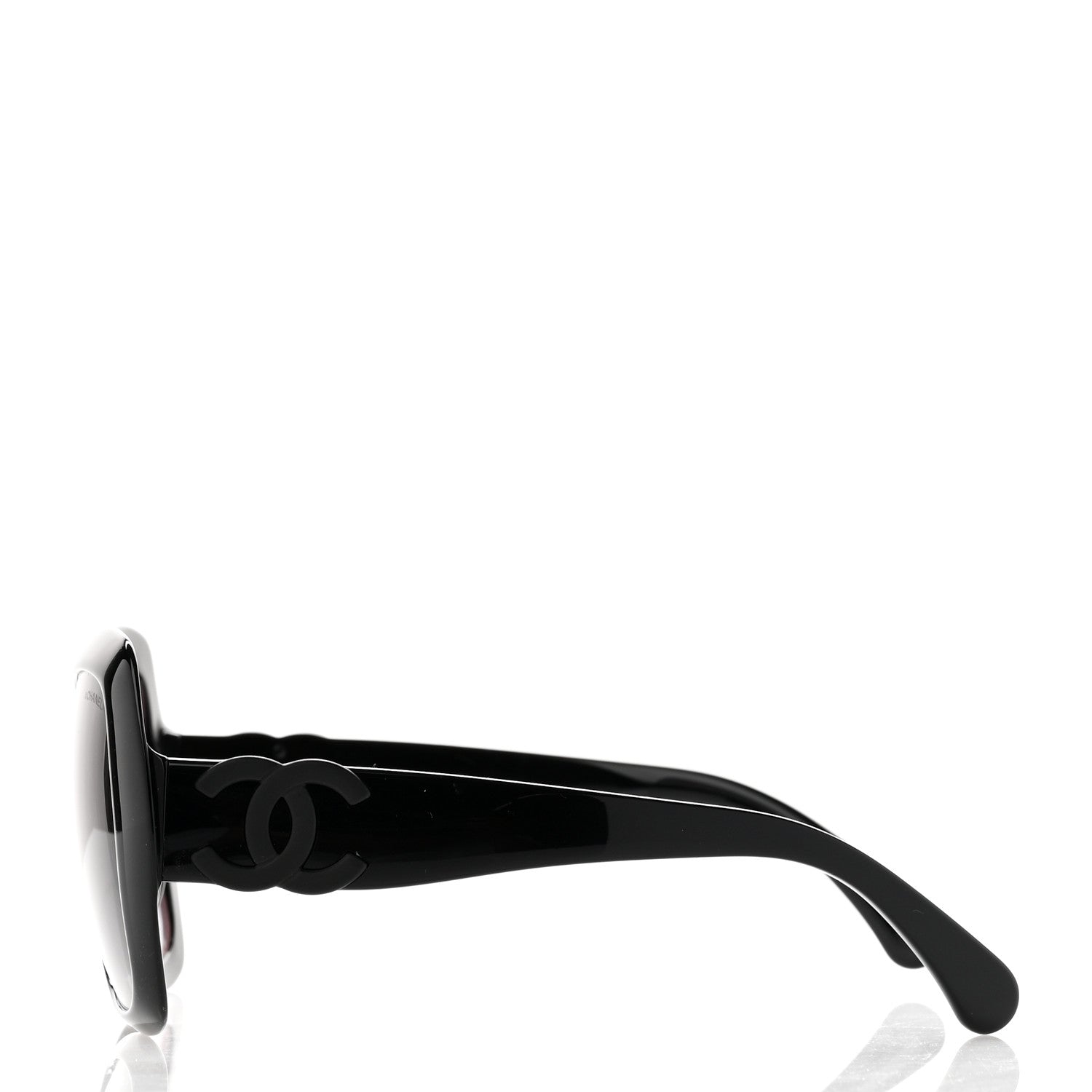 Chanel Acetate Square Sunglasses 71391 Black 3 of 7