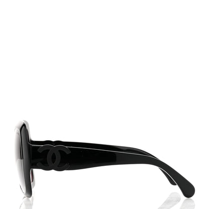 Chanel Acetate Square Sunglasses 71391 Black 3 of 7