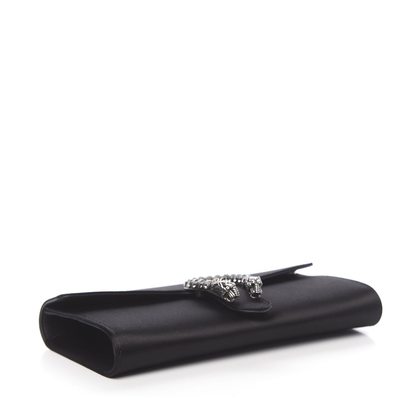 Gucci Satin Dionysus Clutch Black 4 of 12