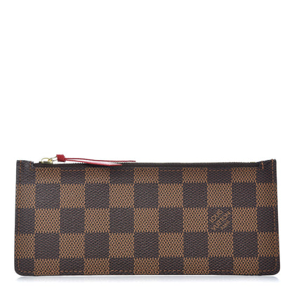 Louis Vuitton Damier Ebene Josephine Wallet Zippered Insert 1 of 6