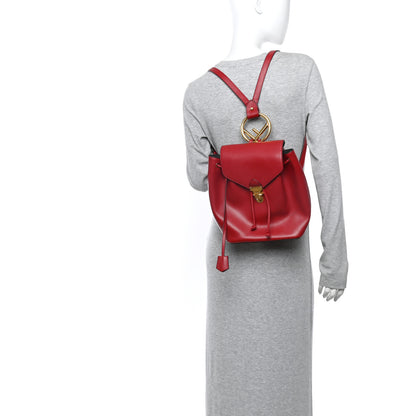 Fendi Vitello Cruise F is Fendi Drawstring Backpack Fragola 2 of 13
