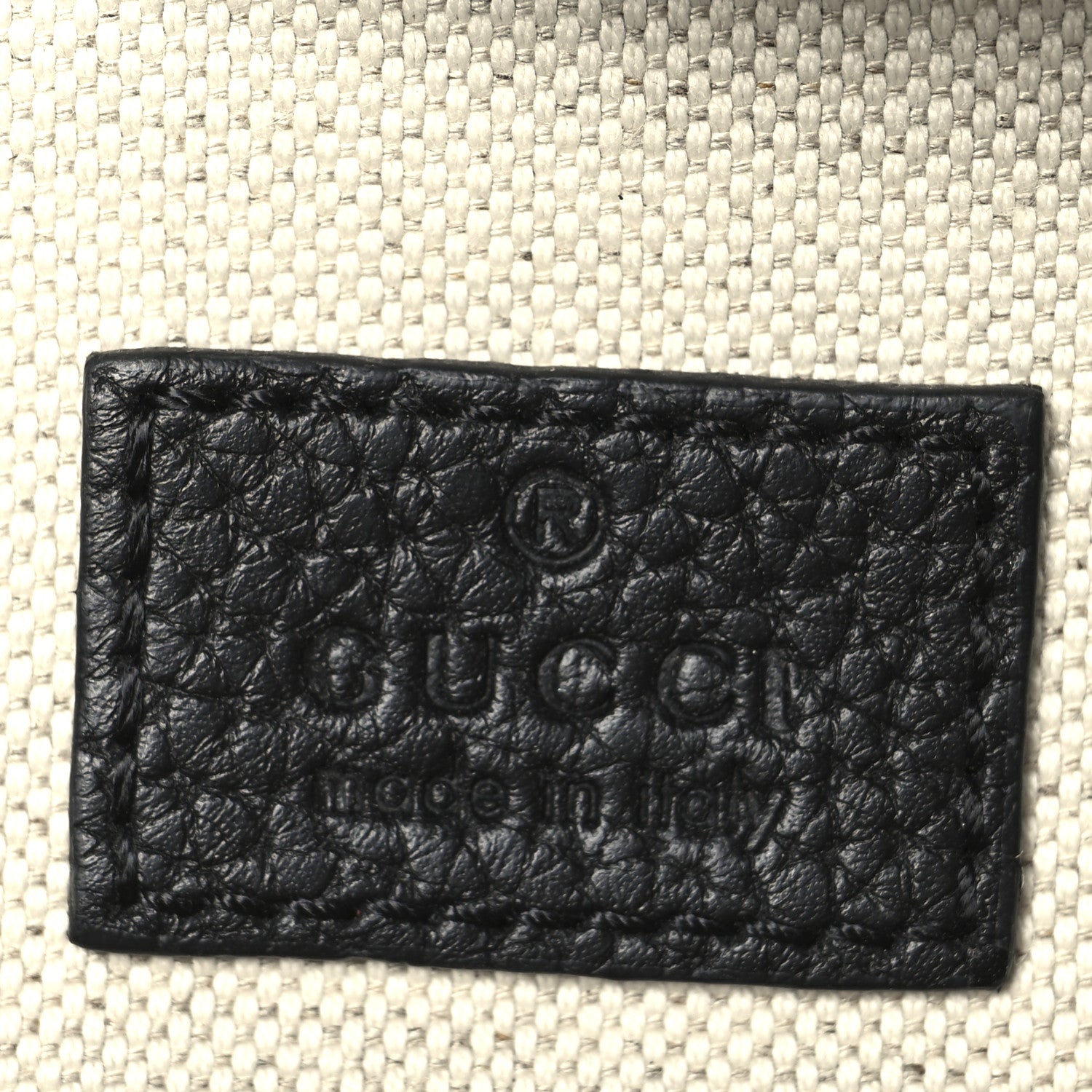 Gucci Piuma Calfskin Jumbo GG Embossed Pocket Belt Bag Black Black 6 of 9