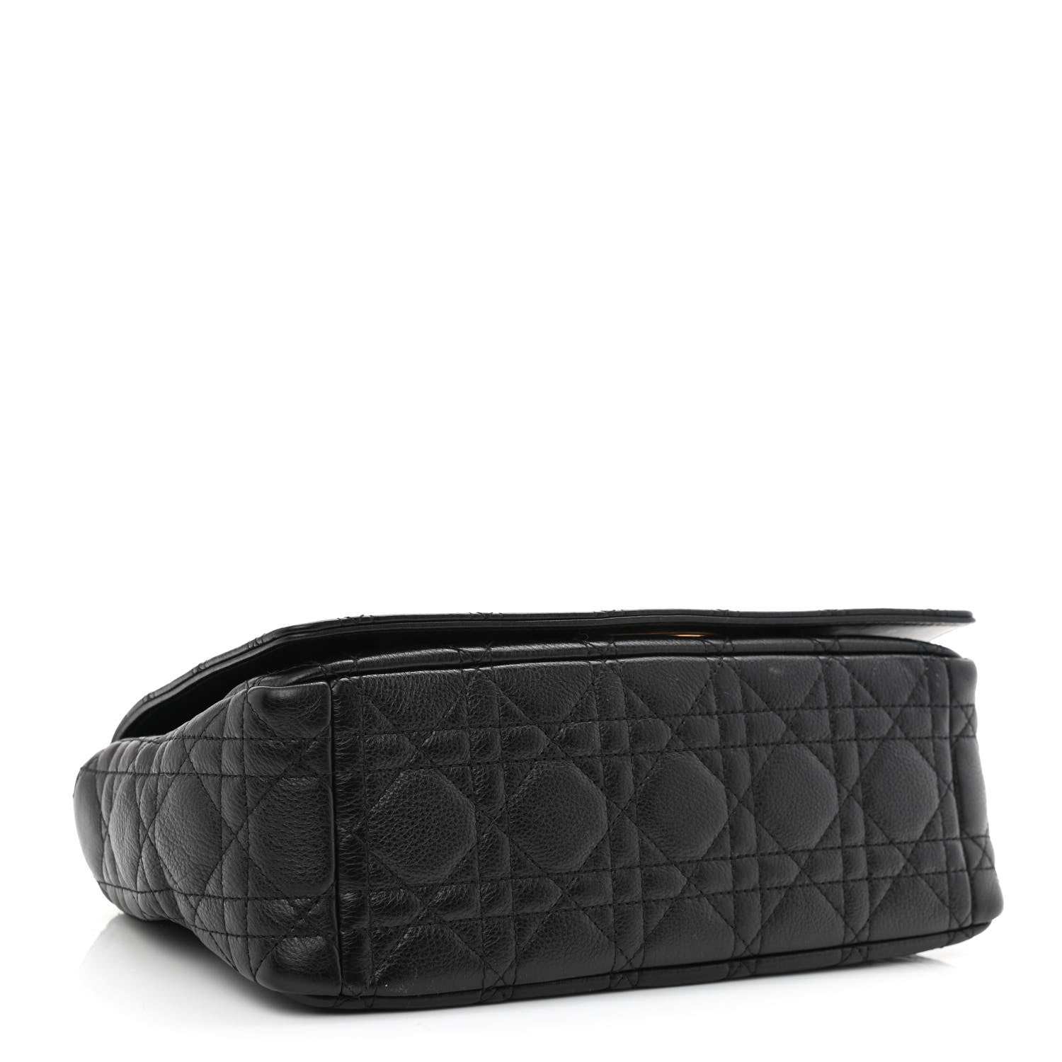 Christian Dior Calfskin Cannage Medium Caro Bag Black 4 of 10