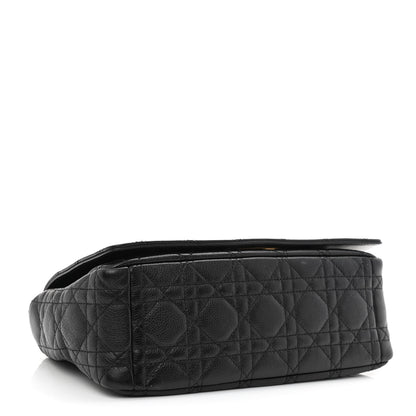Christian Dior Calfskin Cannage Medium Caro Bag Black 4 of 10